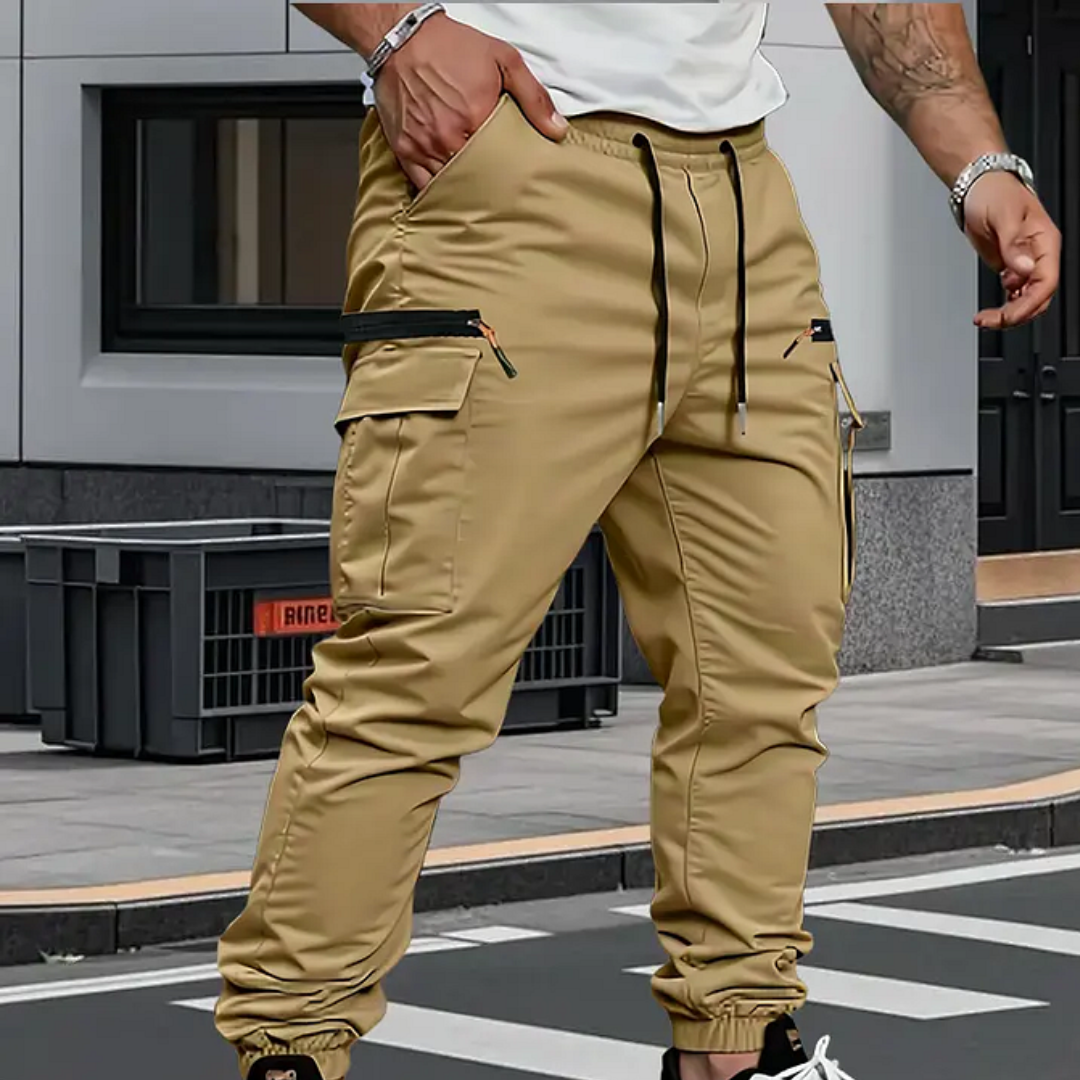 Taviero | Pantalón Jogger Cargo Stretch para Hombres