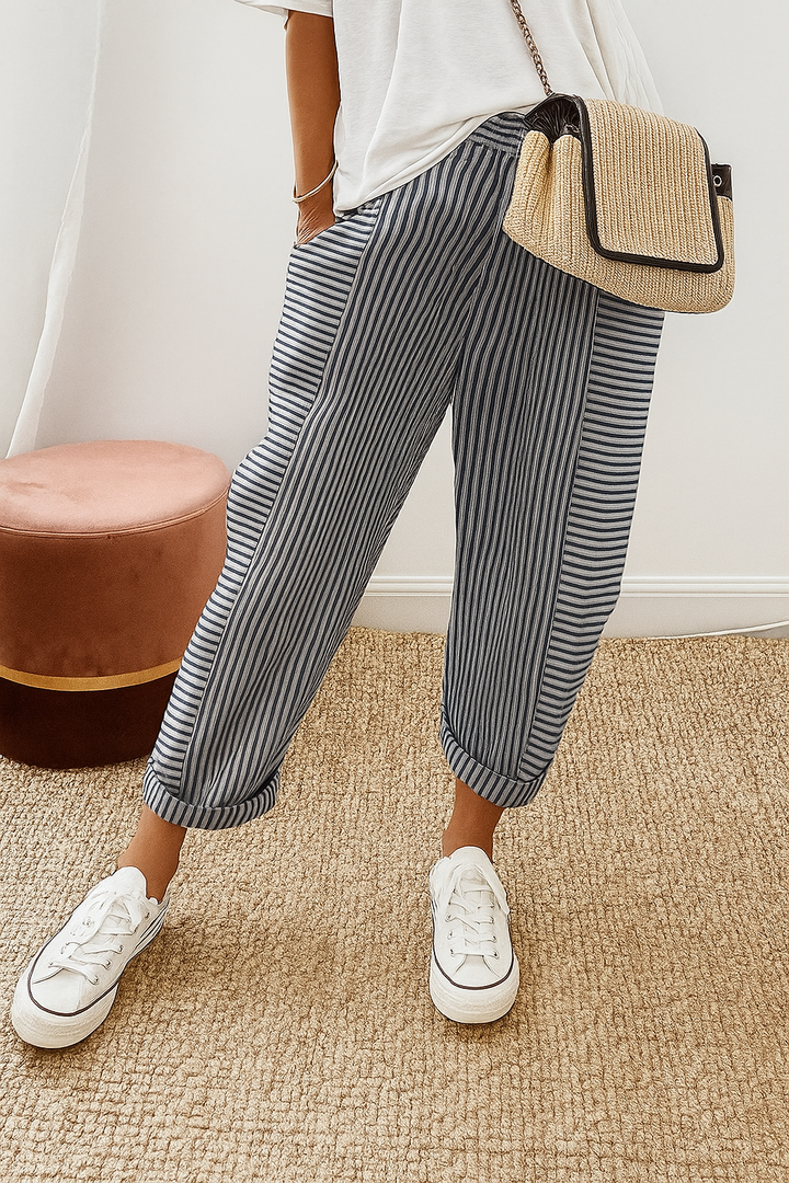 Luma™ Pantalones de Algodón y Lino Transpirables