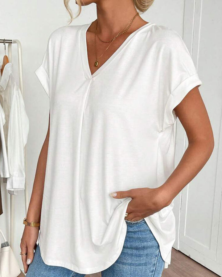 Ciela | Blusa ligera plisada con caída fluida