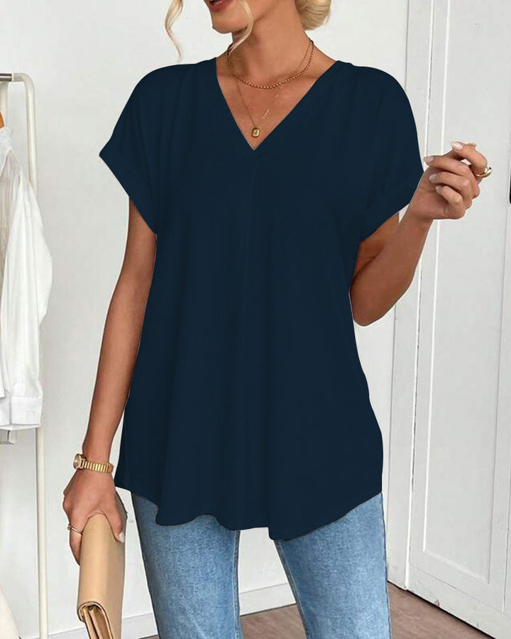 Ciela | Blusa ligera plisada con caída fluida