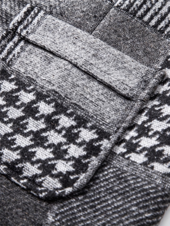 Walter | Chaleco Clásico de Patchwork