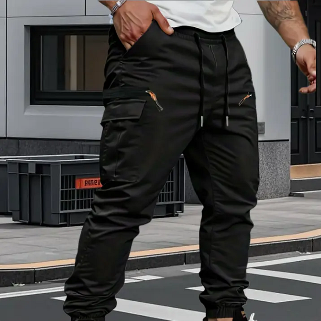 Taviero | Pantalón Jogger Cargo Stretch para Hombres