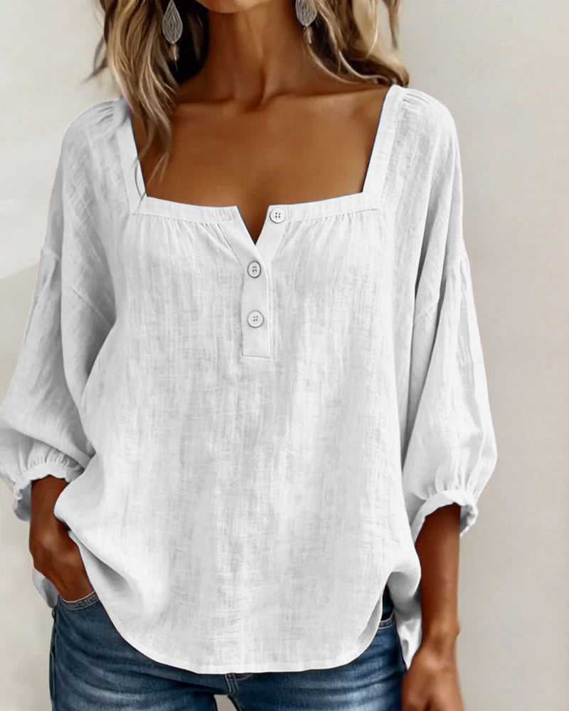 Zella | Blusa Elegante de Corte Fluido y Estilo Sofisticado