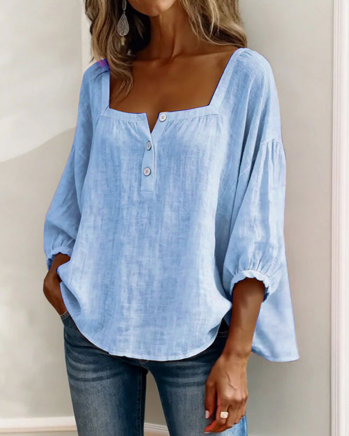 Zella | Blusa Elegante de Corte Fluido y Estilo Sofisticado