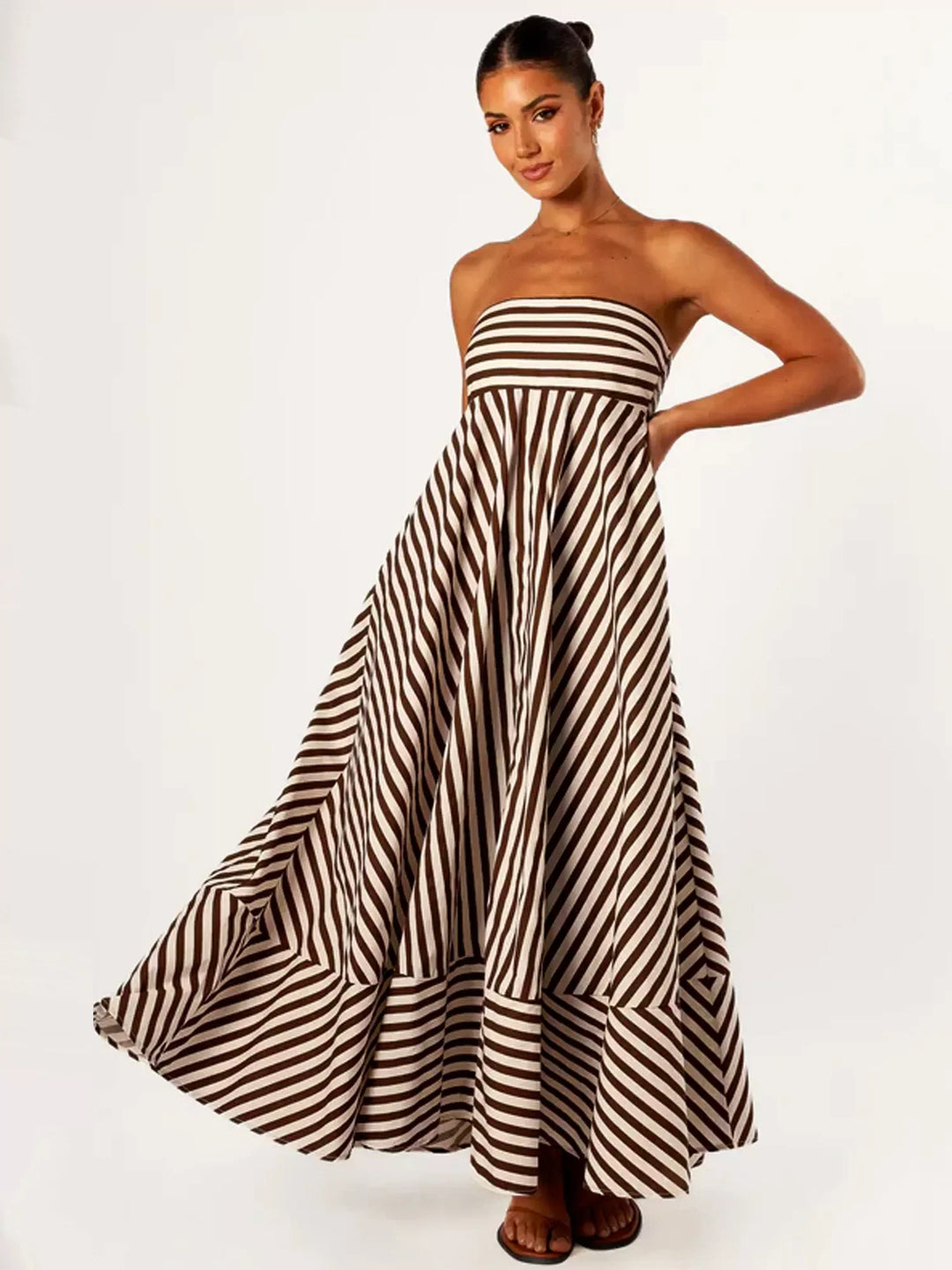Joreva™ Vestido Maxi Elegante para Mujer con Caída Fluida