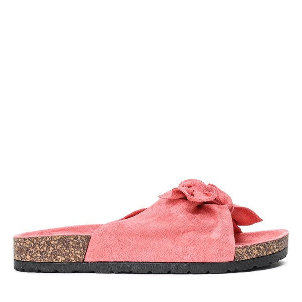 Isla™ Chanclas Rosas para Mujer con Lazo y Estilo Veraniego