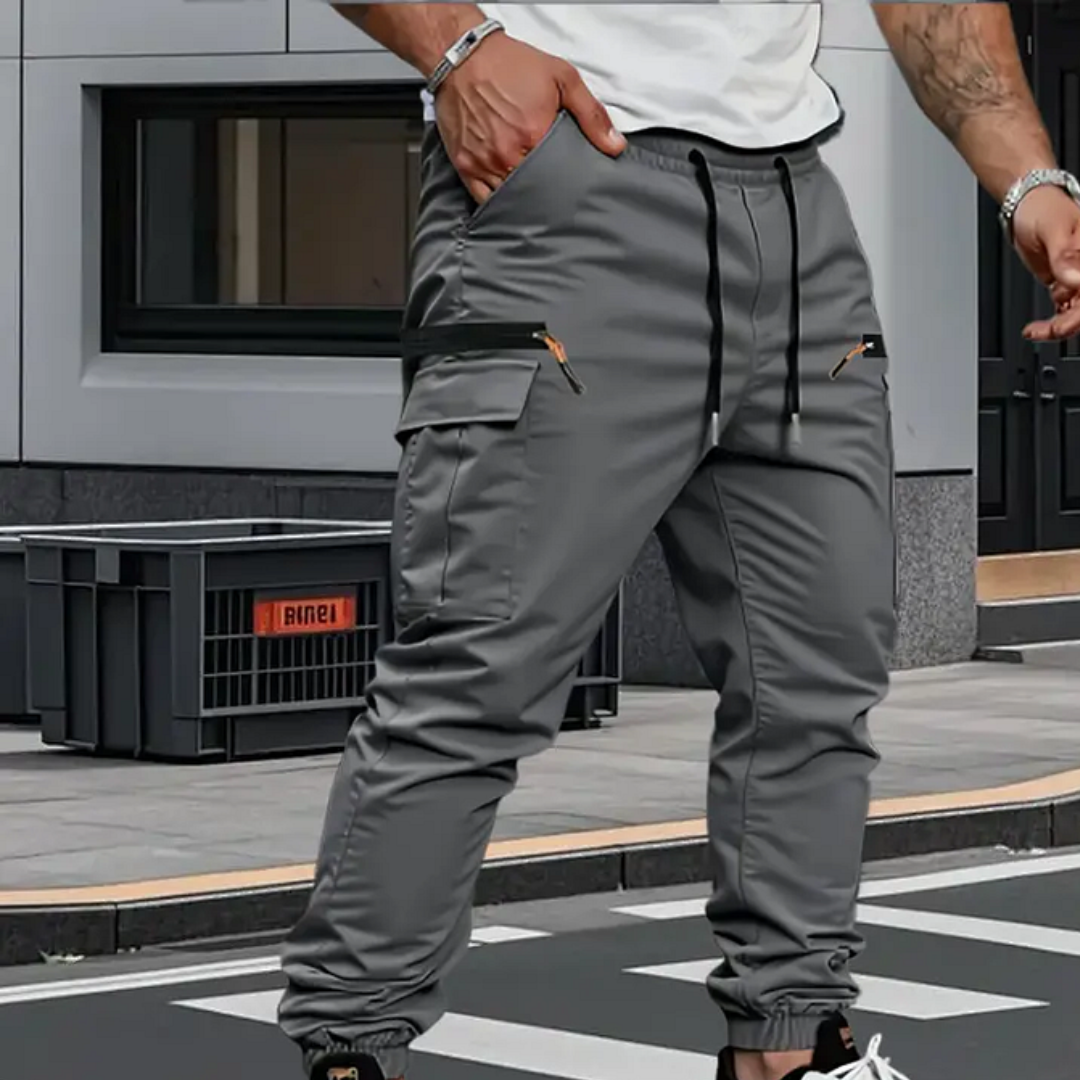 Taviero | Pantalón Jogger Cargo Stretch para Hombres
