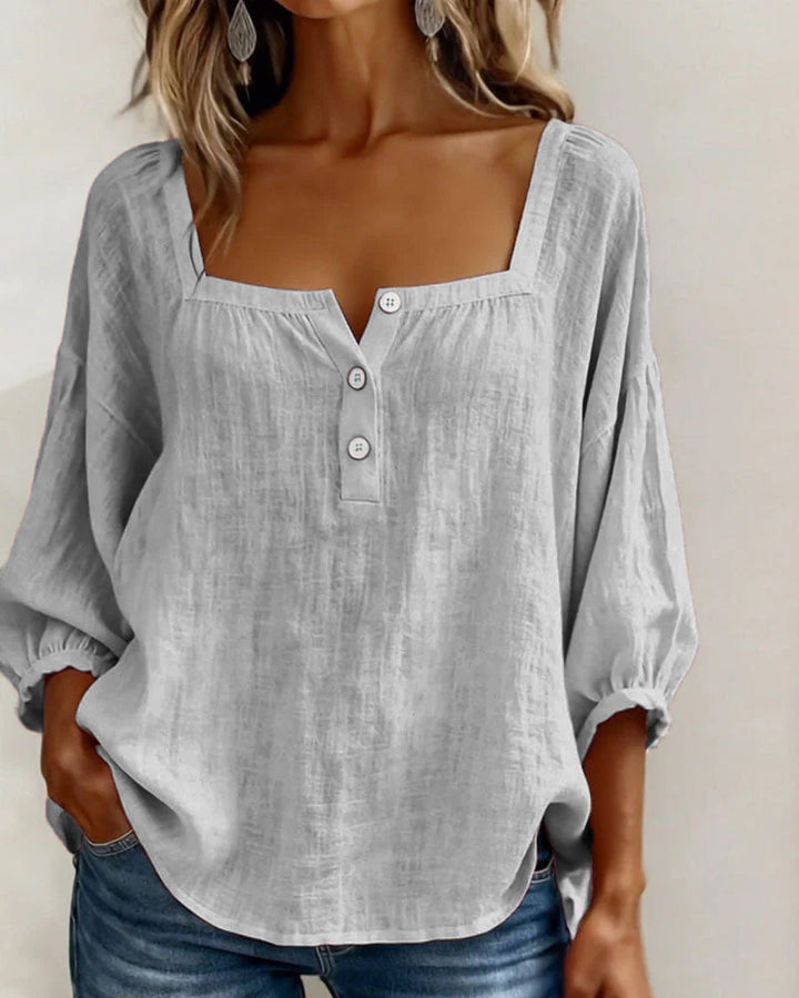 Zella | Blusa Elegante de Corte Fluido y Estilo Sofisticado
