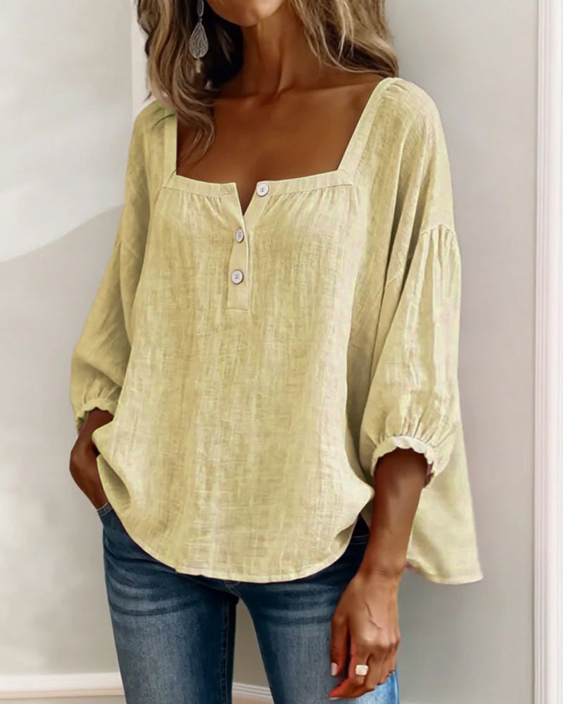 Zella | Blusa Elegante de Corte Fluido y Estilo Sofisticado