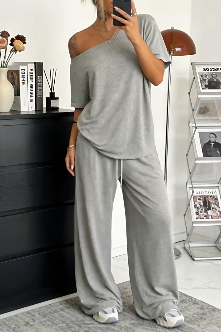 Nola | Conjunto de Dos Piezas Off-Shoulder para Mujeres