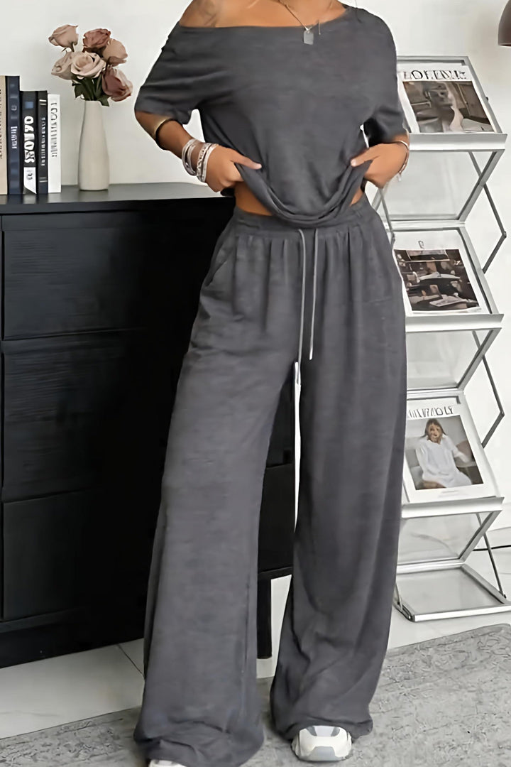 Nola | Conjunto de Dos Piezas Off-Shoulder para Mujeres