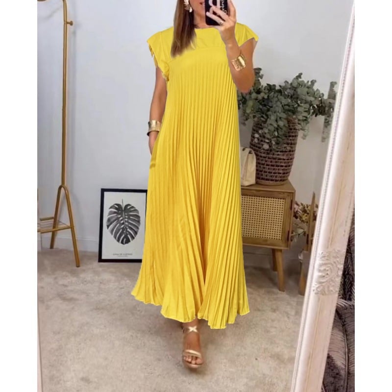Elara | Vestido Elegante de Corte Fluido con Caída Suave y Estilo Moderno