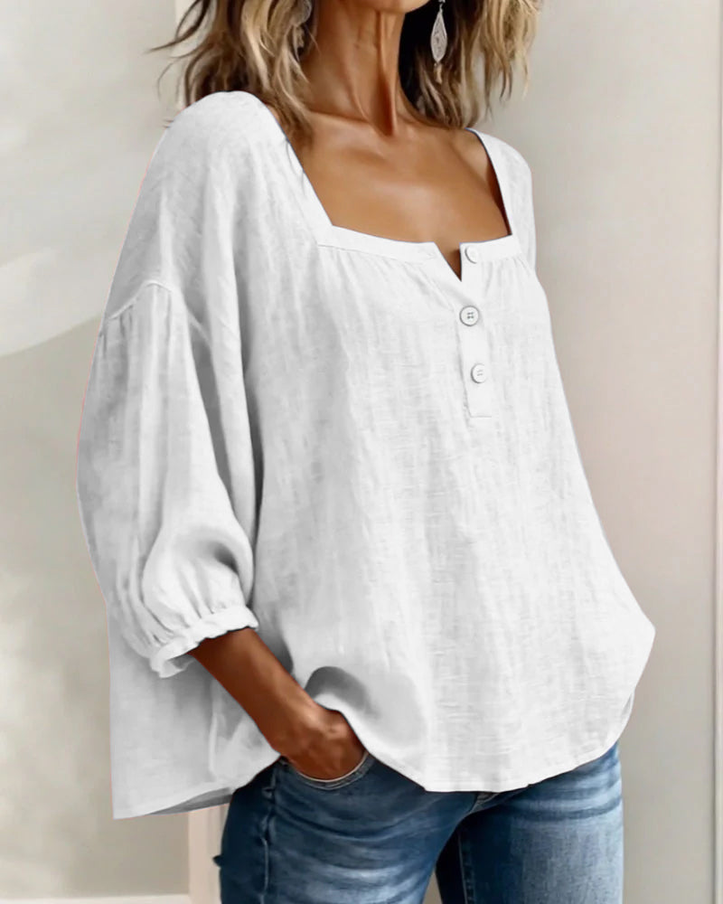 Zella | Blusa Elegante de Corte Fluido y Estilo Sofisticado