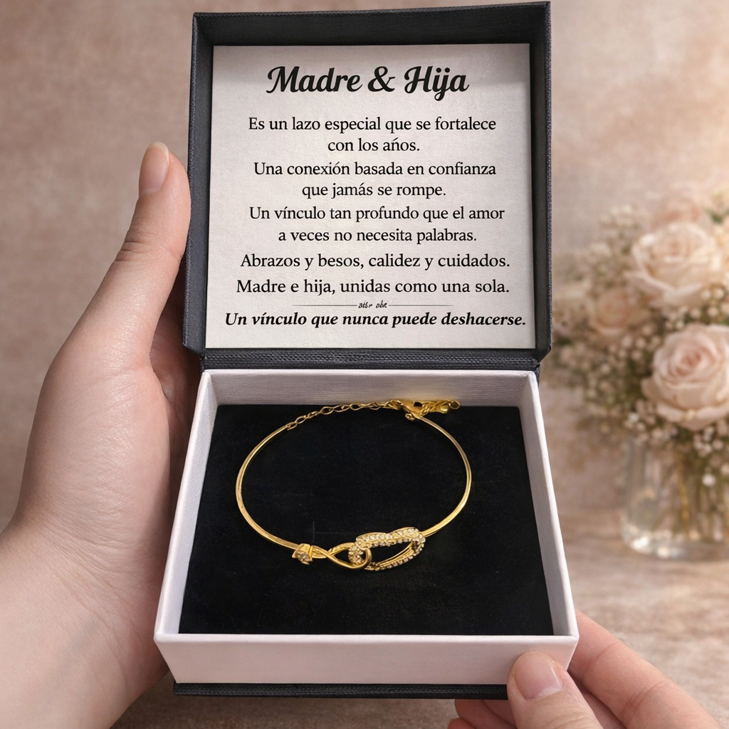 Evelessa™ Pulseras a juego para mamá e hija con infinito