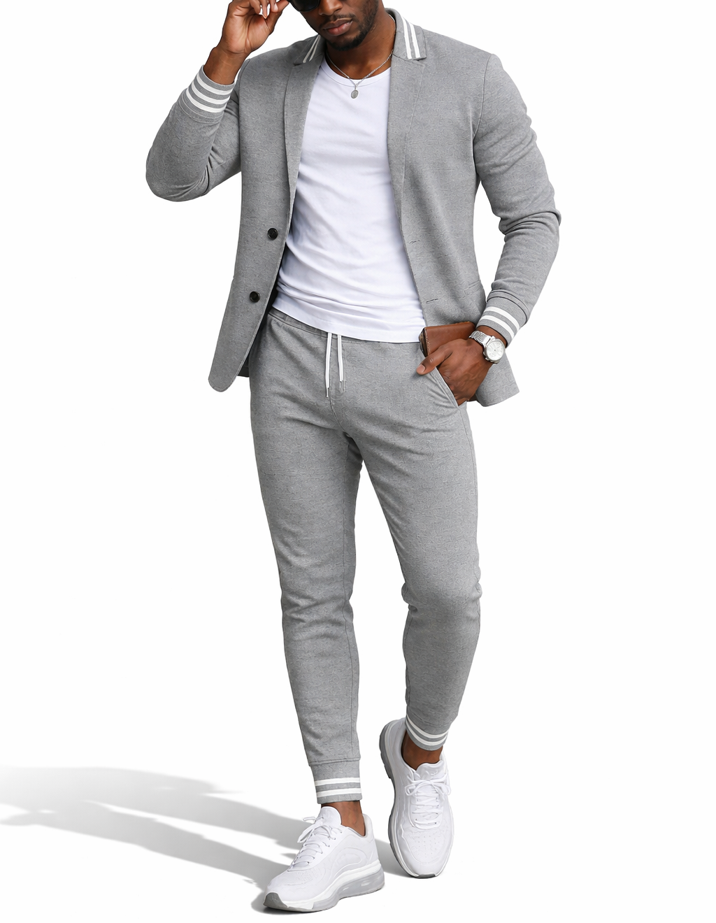 Durello™ Traje masculino moderno con estilo deportivo sofisticado