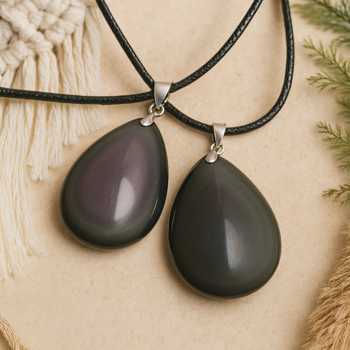 Skye™ Pendentif en Obsidienne Oeil Céleste