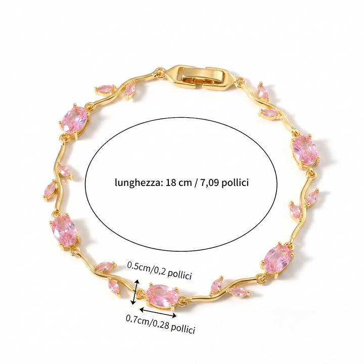 Alina™ Pulsera Aura Tulipán
