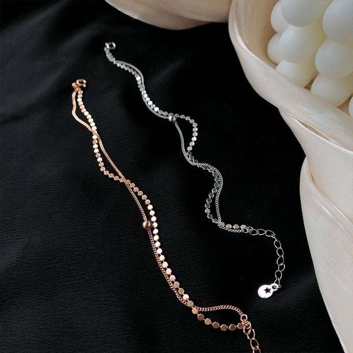 Siennae™ Pulsera Doble en Capas con Diseño Elegante y Ajuste Delicado