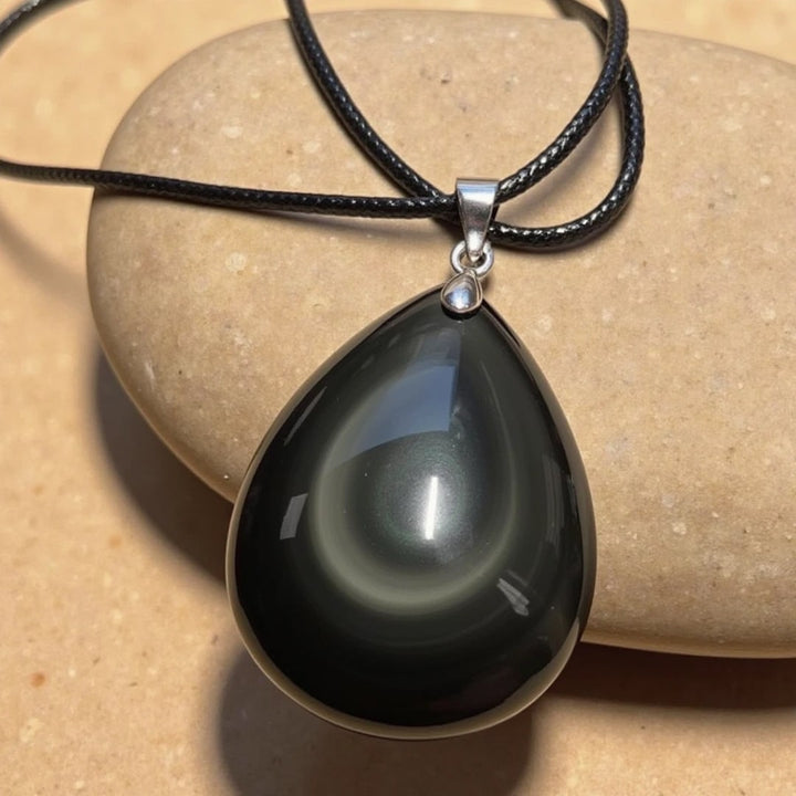 Skye™ Pendentif en Obsidienne Oeil Céleste