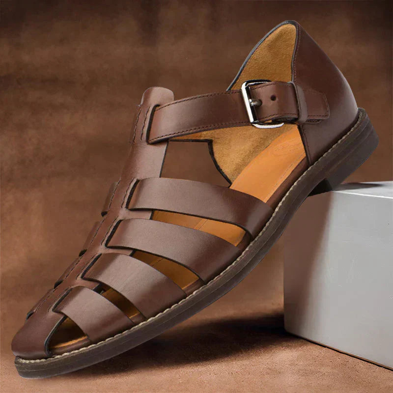 Renzaro™ Sandalias de Cuero