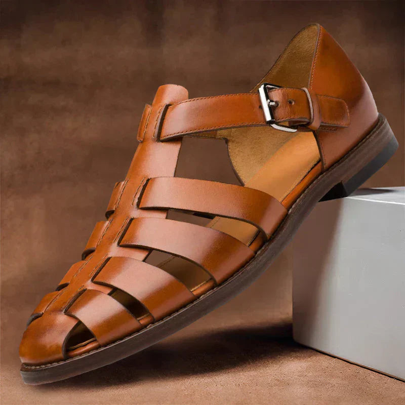 Renzaro™ Sandalias de Cuero