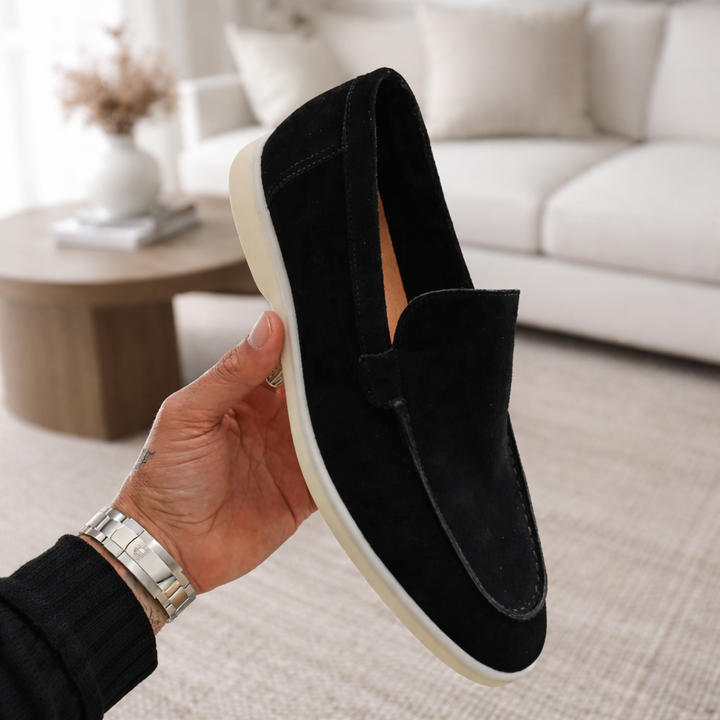 Montello™ Mocasines Modernos de Gamuza