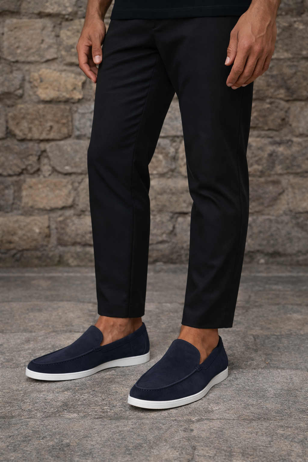 Montello™ Mocasines Modernos de Gamuza