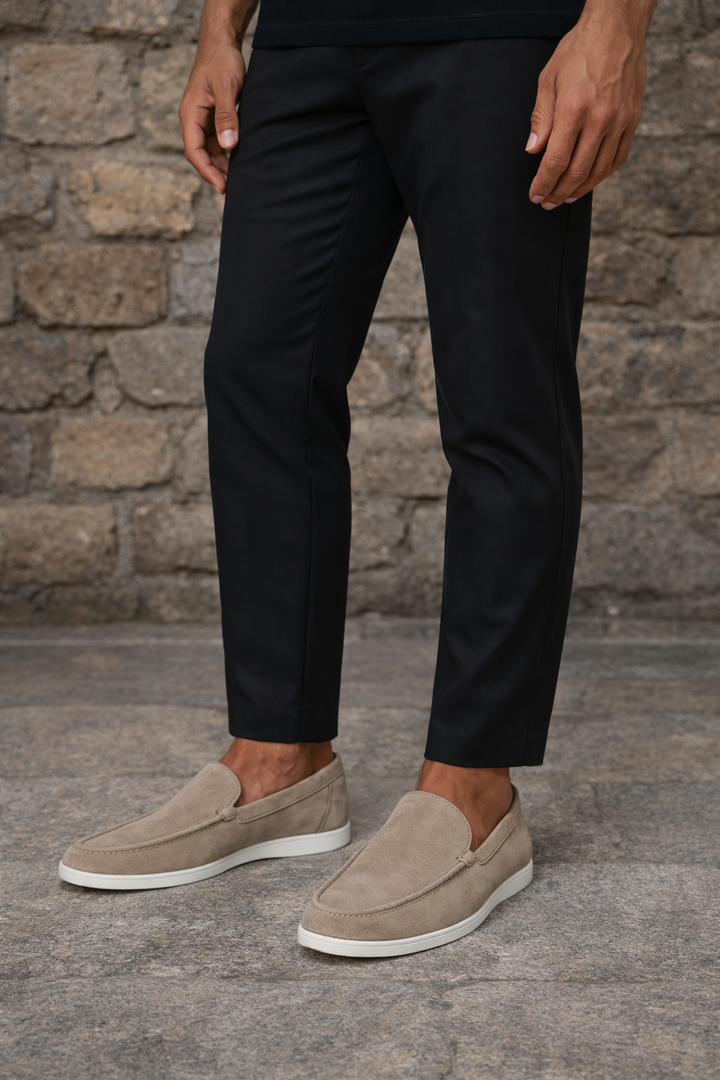 Montello™ Mocasines Modernos de Gamuza