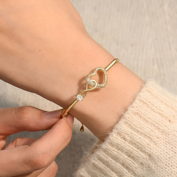Evelessa™ Pulseras a juego para mamá e hija con infinito