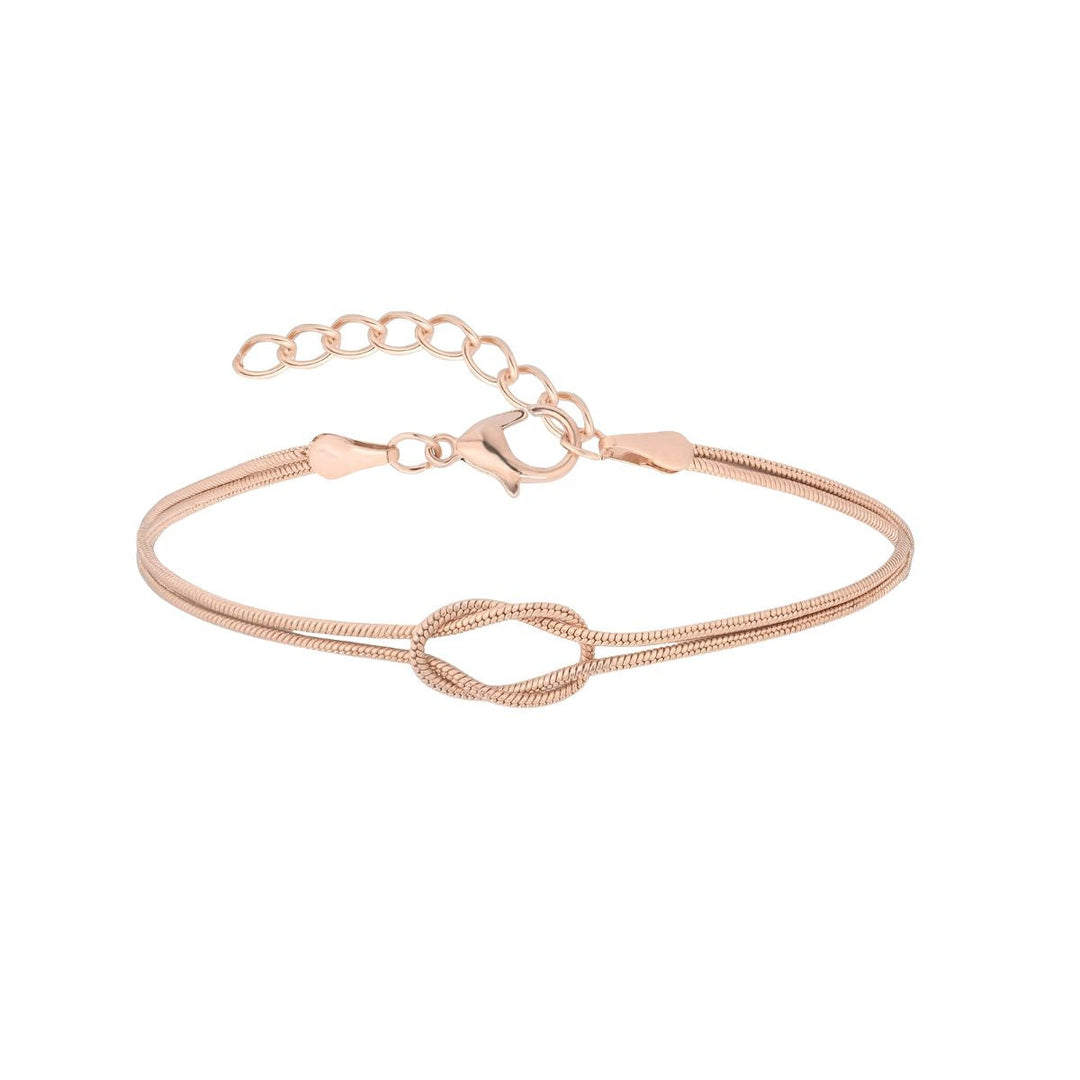 Coravanté™ Pulsera de nudo personalizada con toque elegante