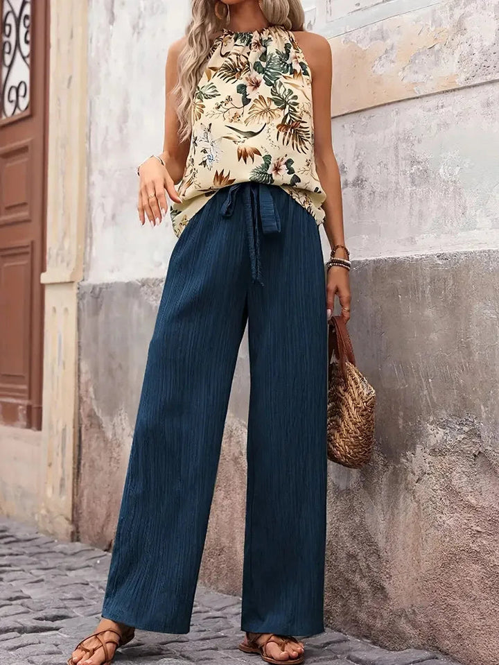 Roselyn™ Conjunto Elegante de Dos Piezas Sin Mangas