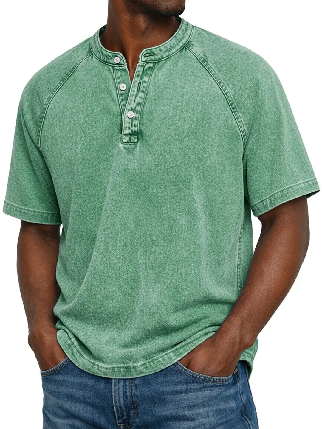Zaviero | Camisa Vintage para Hombres con Botones