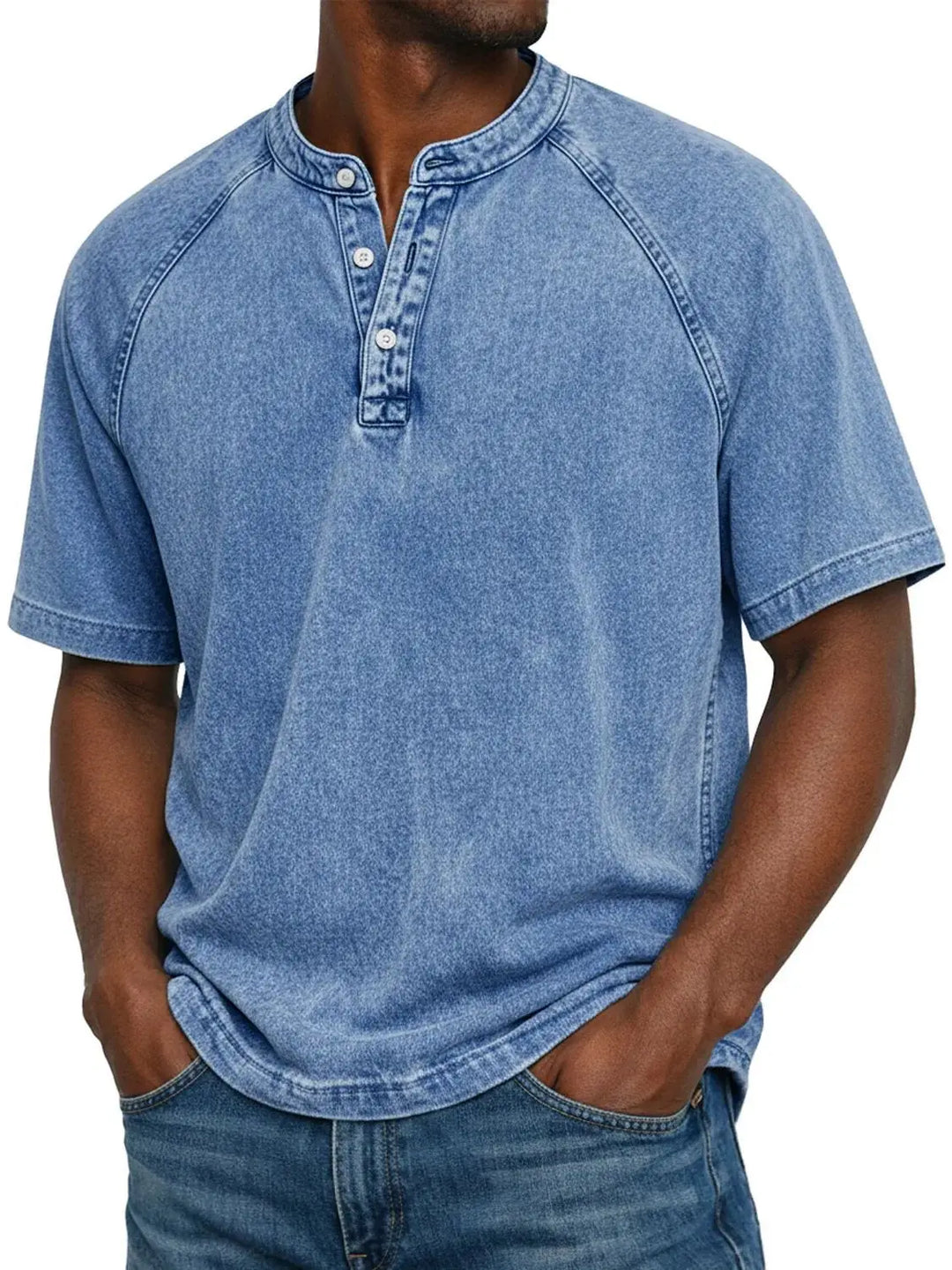 Zaviero | Camisa Vintage para Hombres con Botones