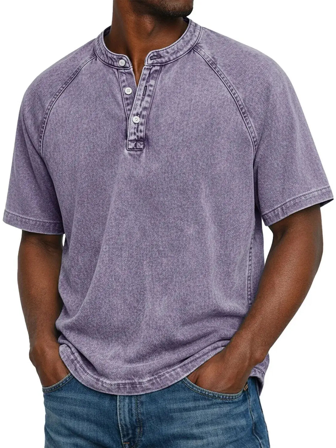 Zaviero | Camisa Vintage para Hombres con Botones