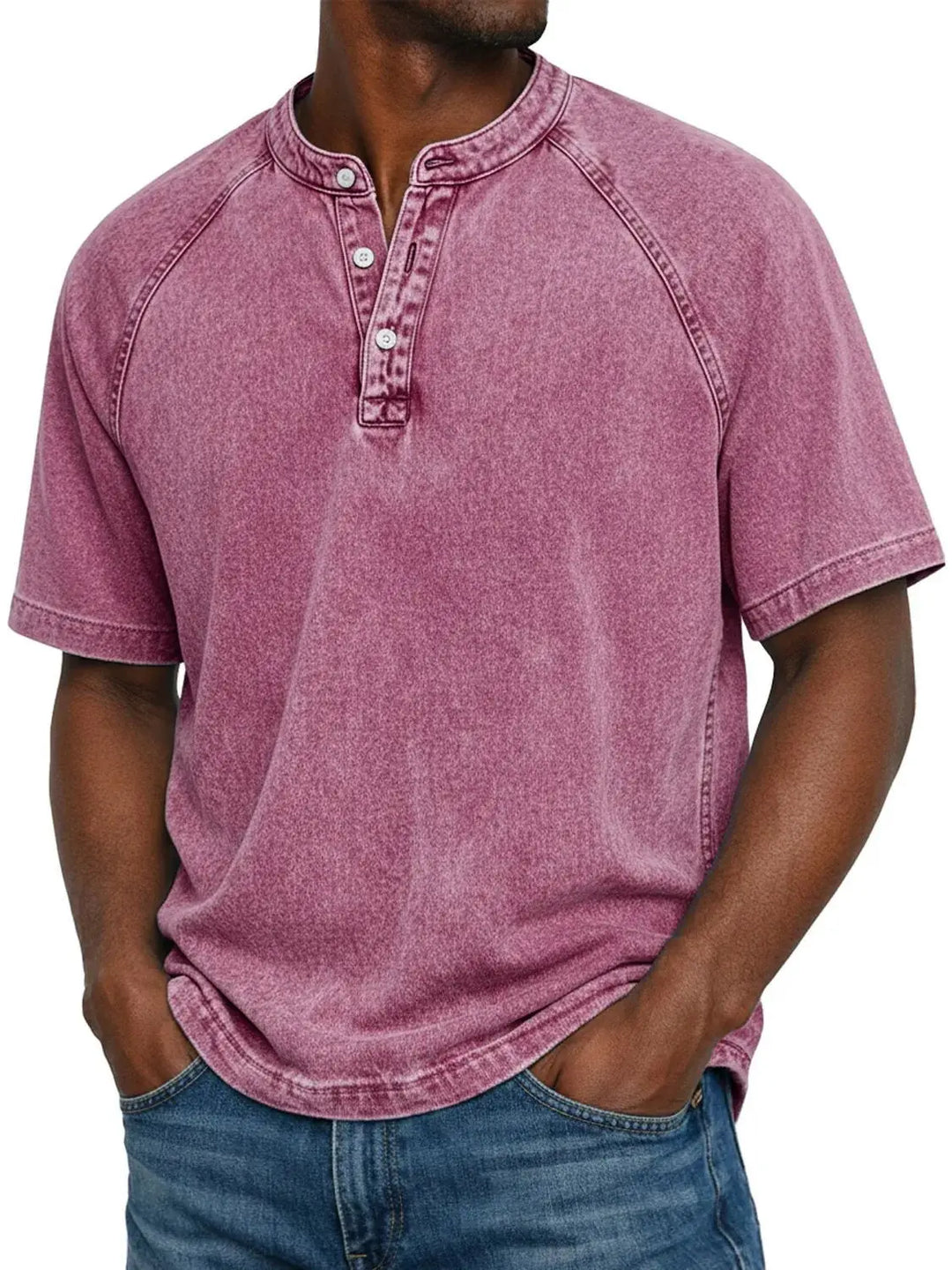 Zaviero | Camisa Vintage para Hombres con Botones
