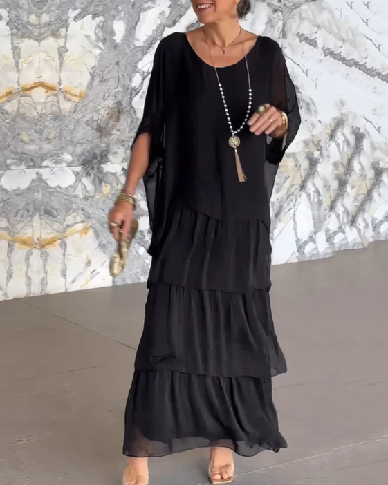 Quivira™ Vestido Maxi Fluido Elegante para Mujer con Caída Ligera