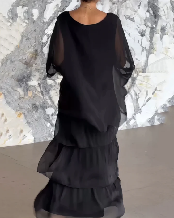 Quivira™ Vestido Maxi Fluido Elegante para Mujer con Caída Ligera