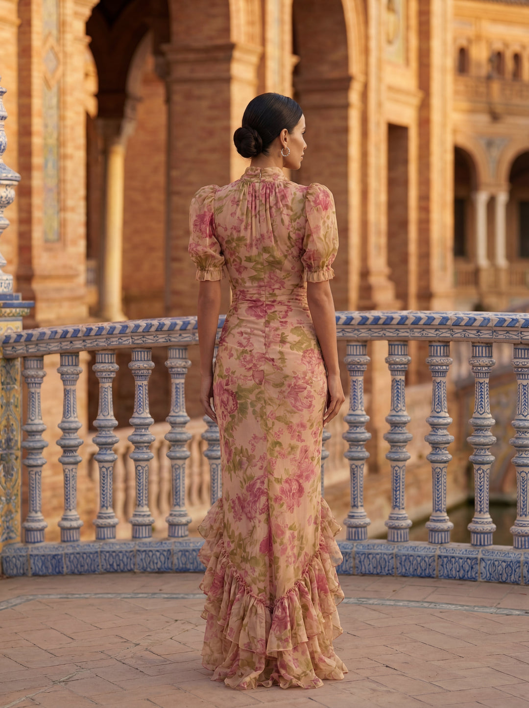 Brinelle™ Vestido Largo Elegante con Caída Fluida