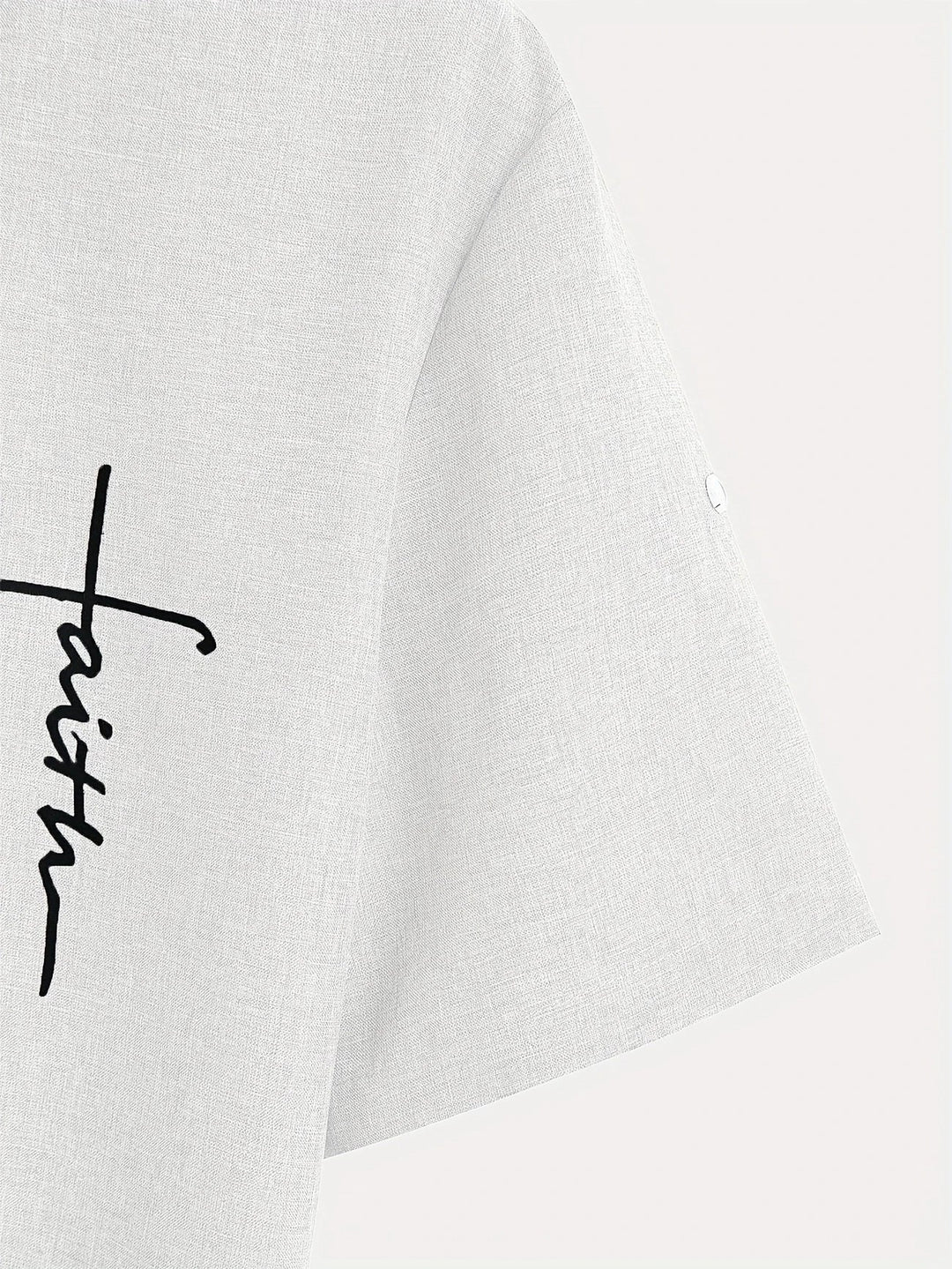 Hayes | Camisa elegante de manga corta y cuello alto