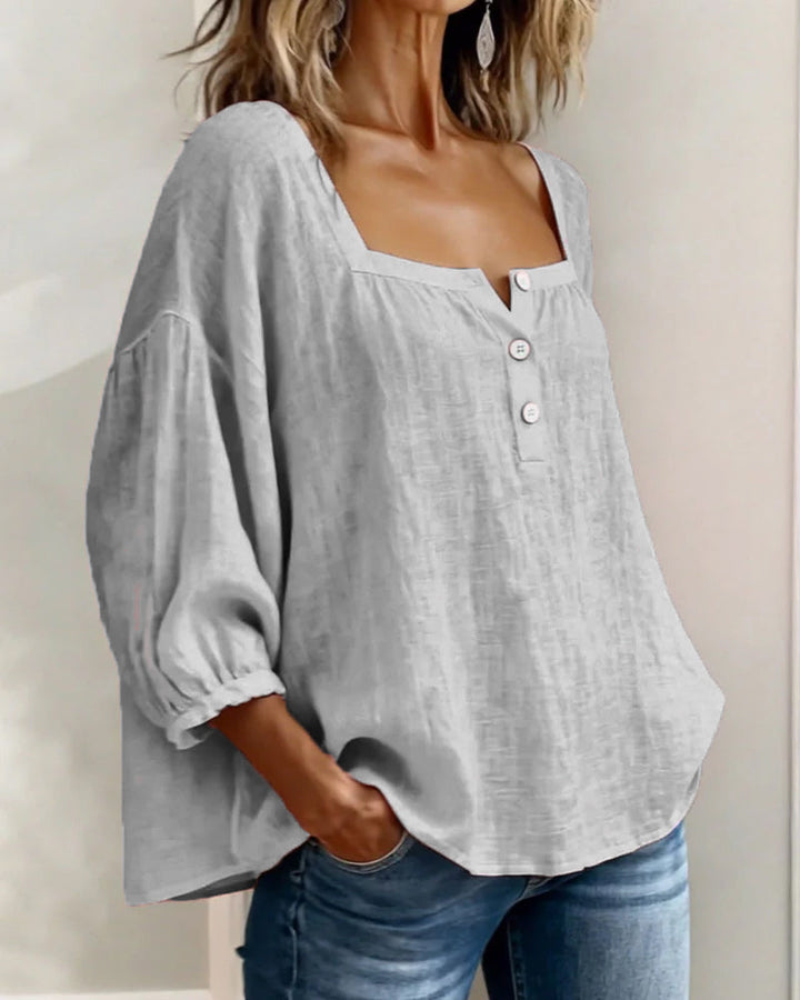 Zella | Blusa Elegante de Corte Fluido y Estilo Sofisticado