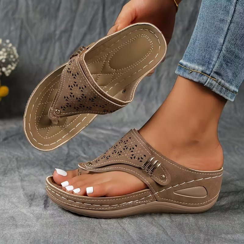 Navy™ Sandalias de Tacón Cómodas y con Soporte