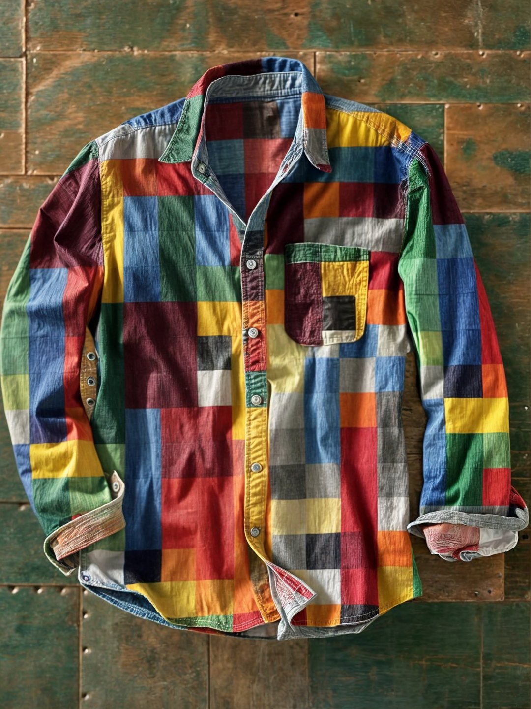 Tanner™ CAMISA MOSAICO FIRMA