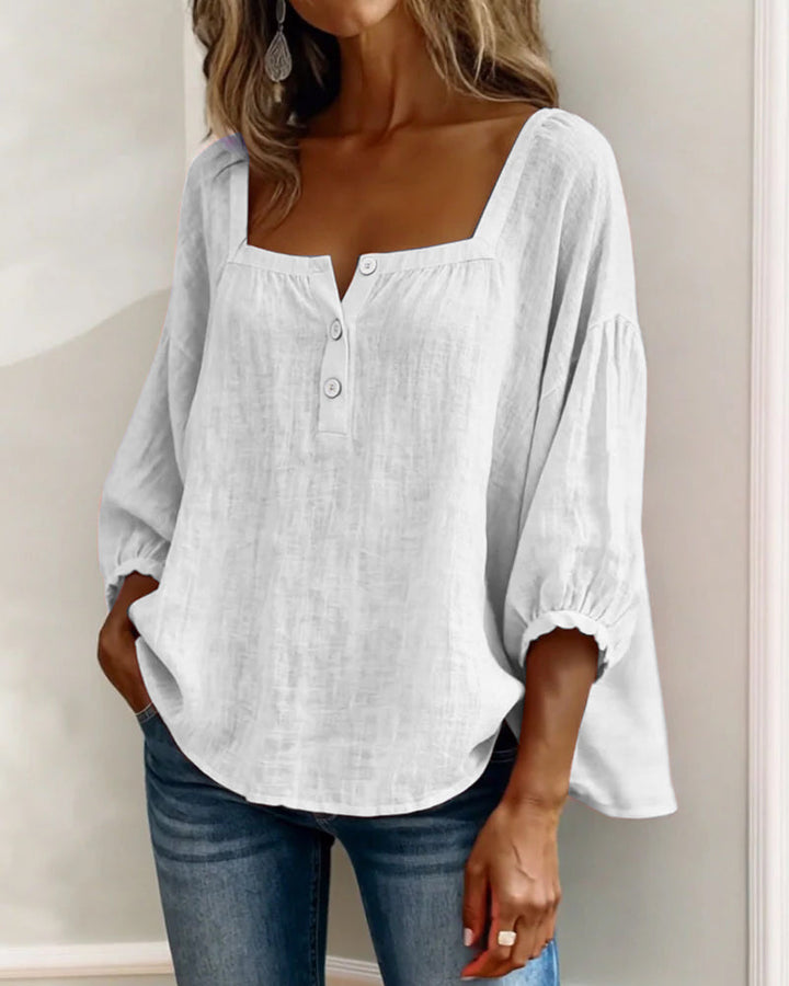 Zella | Blusa Elegante de Corte Fluido y Estilo Sofisticado