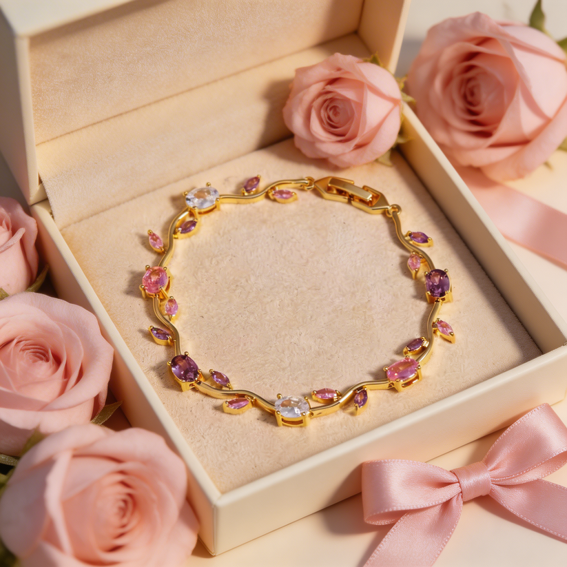 Alina™ Pulsera Aura Tulipán