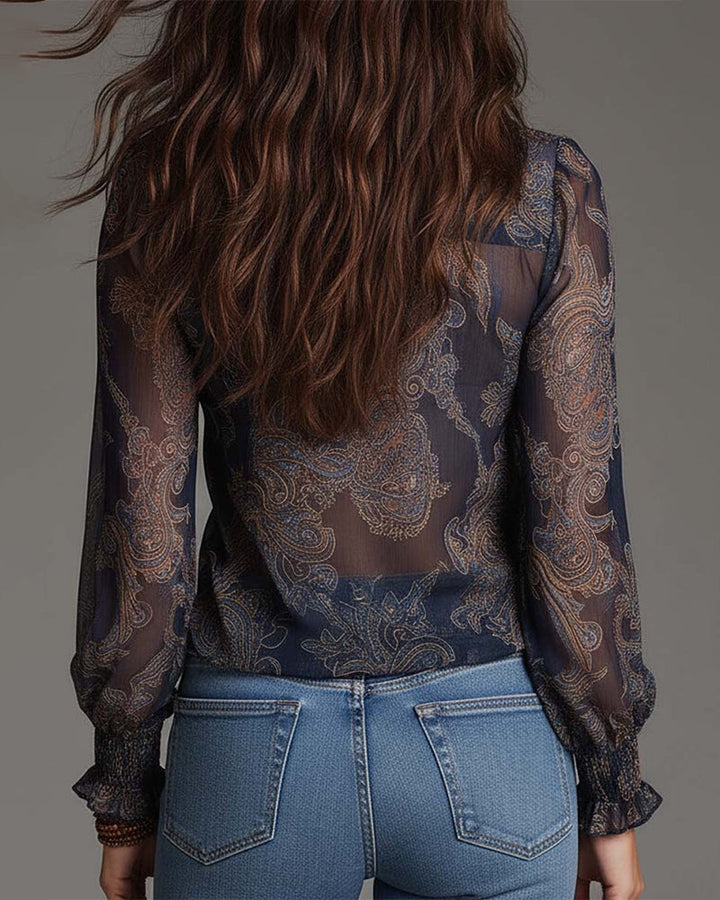 Arden | Blusa Elegante con Media Cremallera y Corte Moderno
