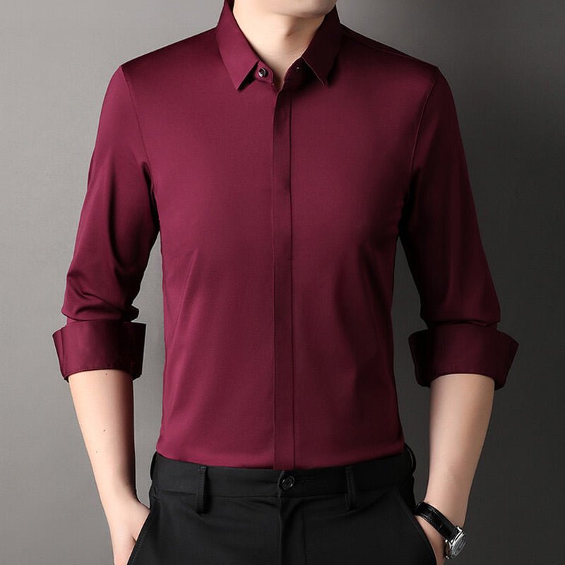 Mason | Camisa de stretch sin arrugas para hombres