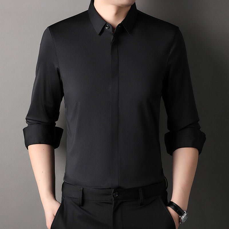Mason | Camisa de stretch sin arrugas para hombres