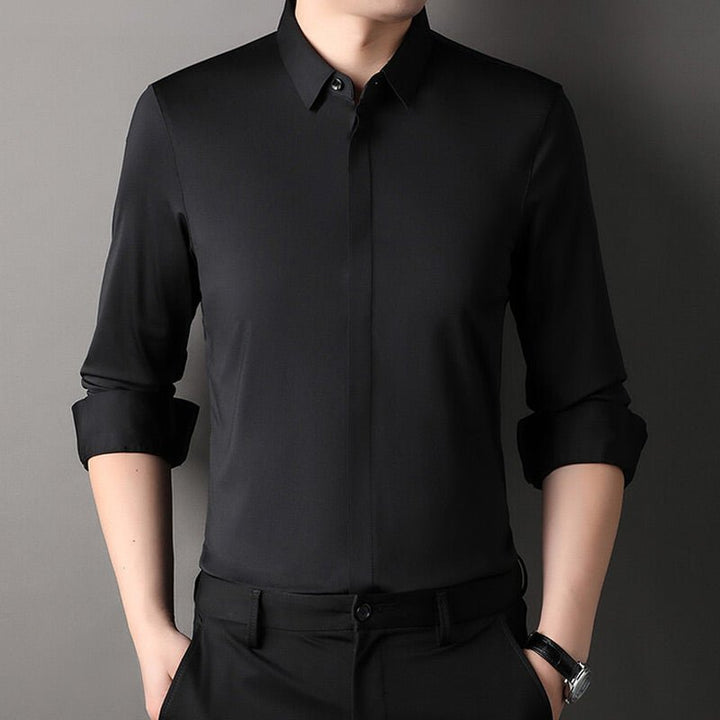 Mason | Camisa de stretch sin arrugas para hombres