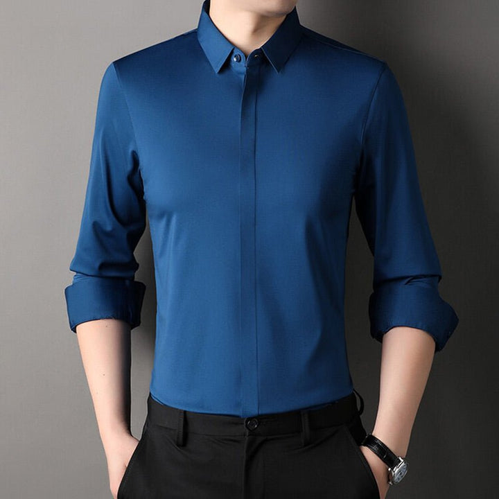 Mason | Camisa de stretch sin arrugas para hombres