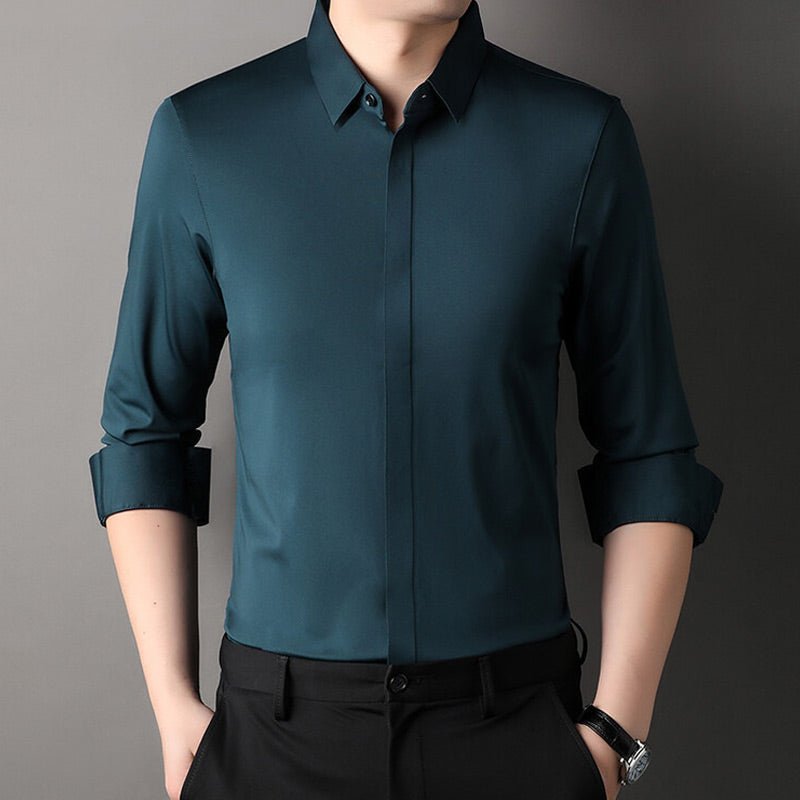 Mason | Camisa de stretch sin arrugas para hombres